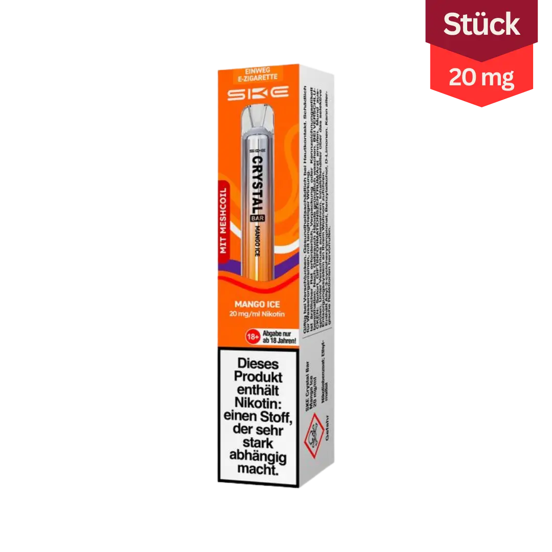 SKE Crystal Bar Mango Ice 20mg