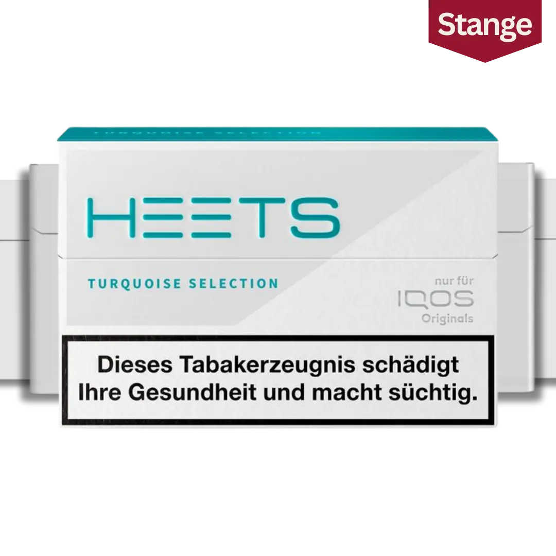 IQOS Heets Tabaksticks Turquoise Selection Stange