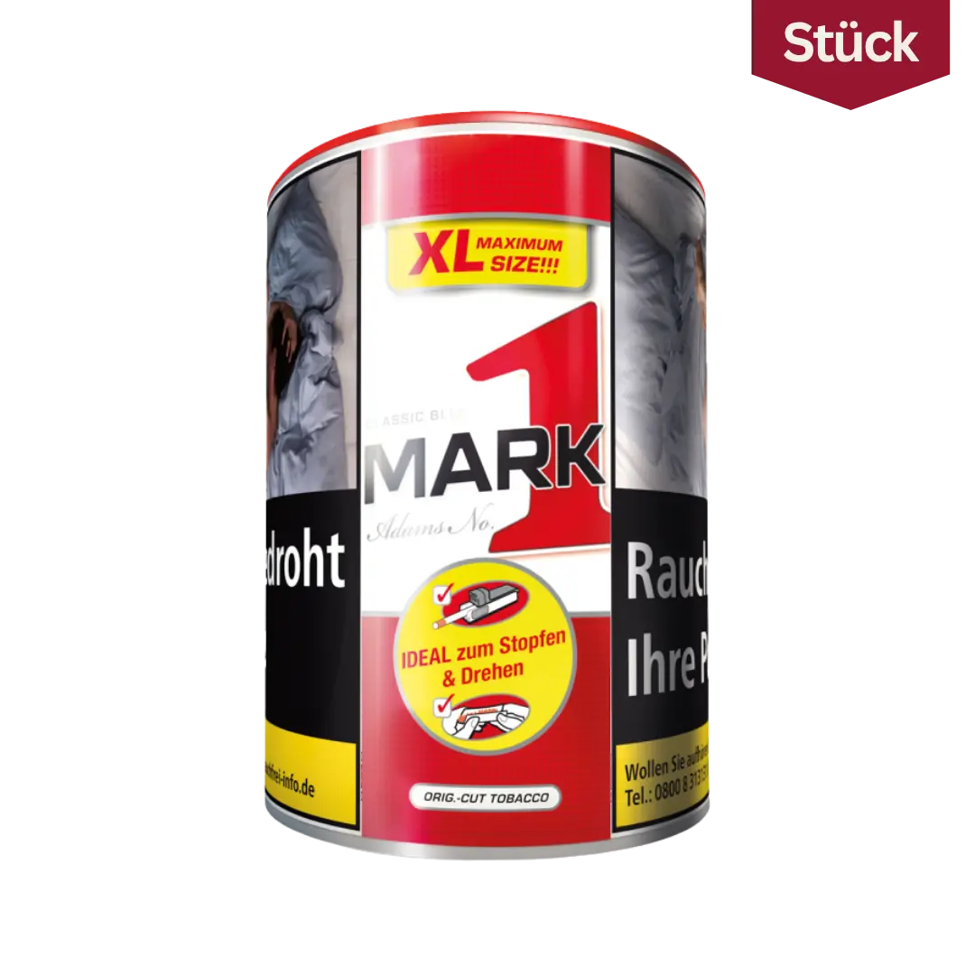 Bundle: Mark Adams 1 Tabak Feinschnitt Dose (4x120g)