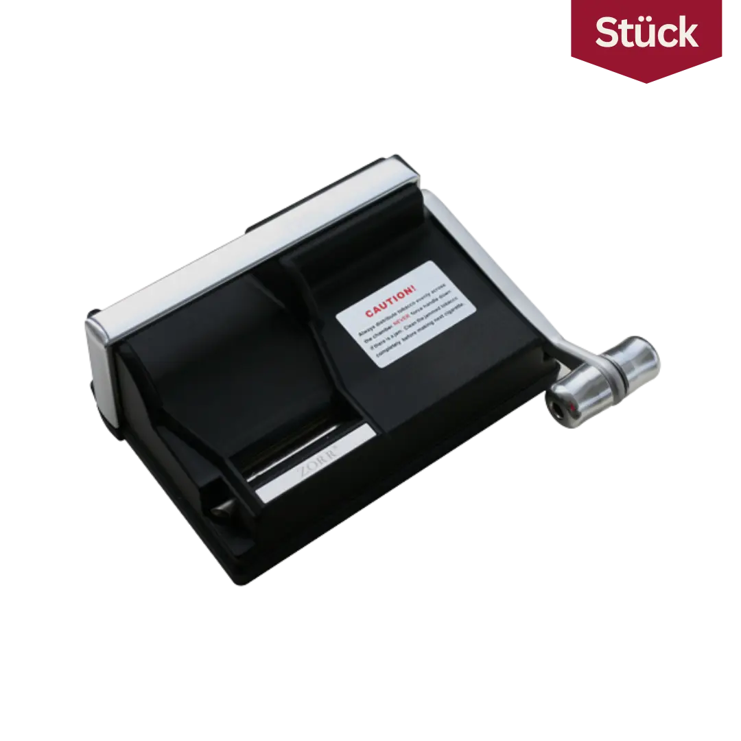 Zorr Powermatic 1+ manuelle Zigaretten Stopfmaschine schwarz