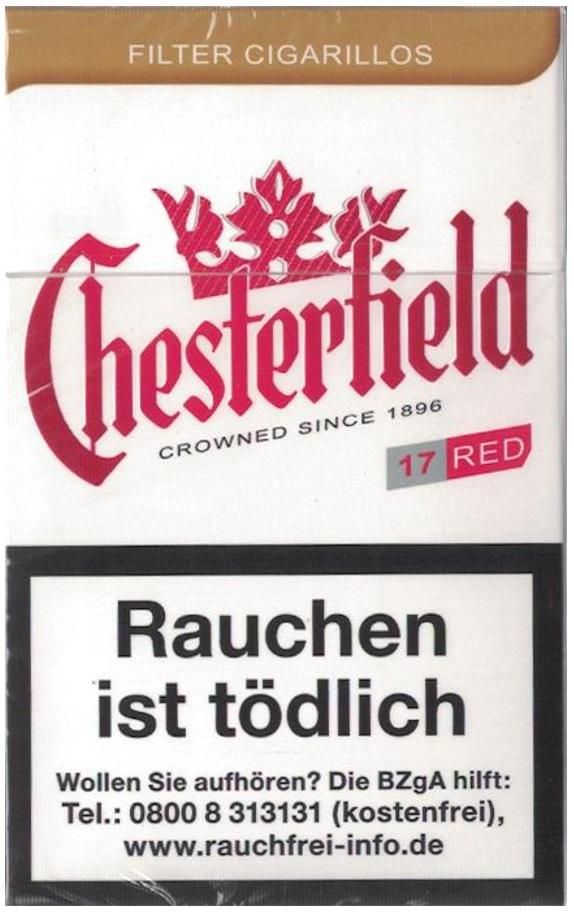 Chesterfield Red KS  (1x17 Stück)