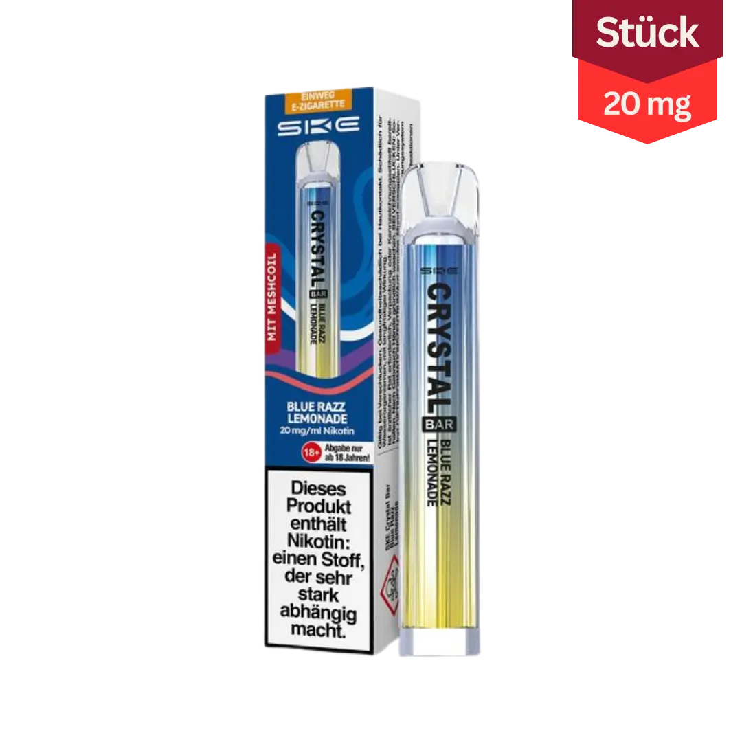 SKE Crystal Bar Blue Razz Lemonade 20mg