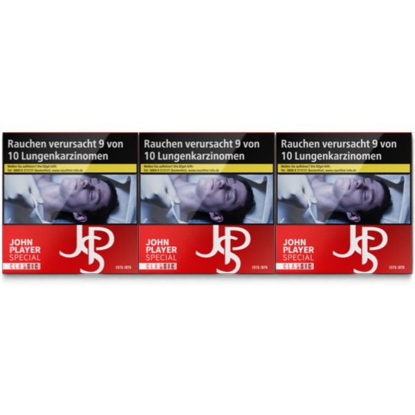 JPS Classic Red 6XL Zigaretten Stange 3x60 Stück von Reemtsma kaufen