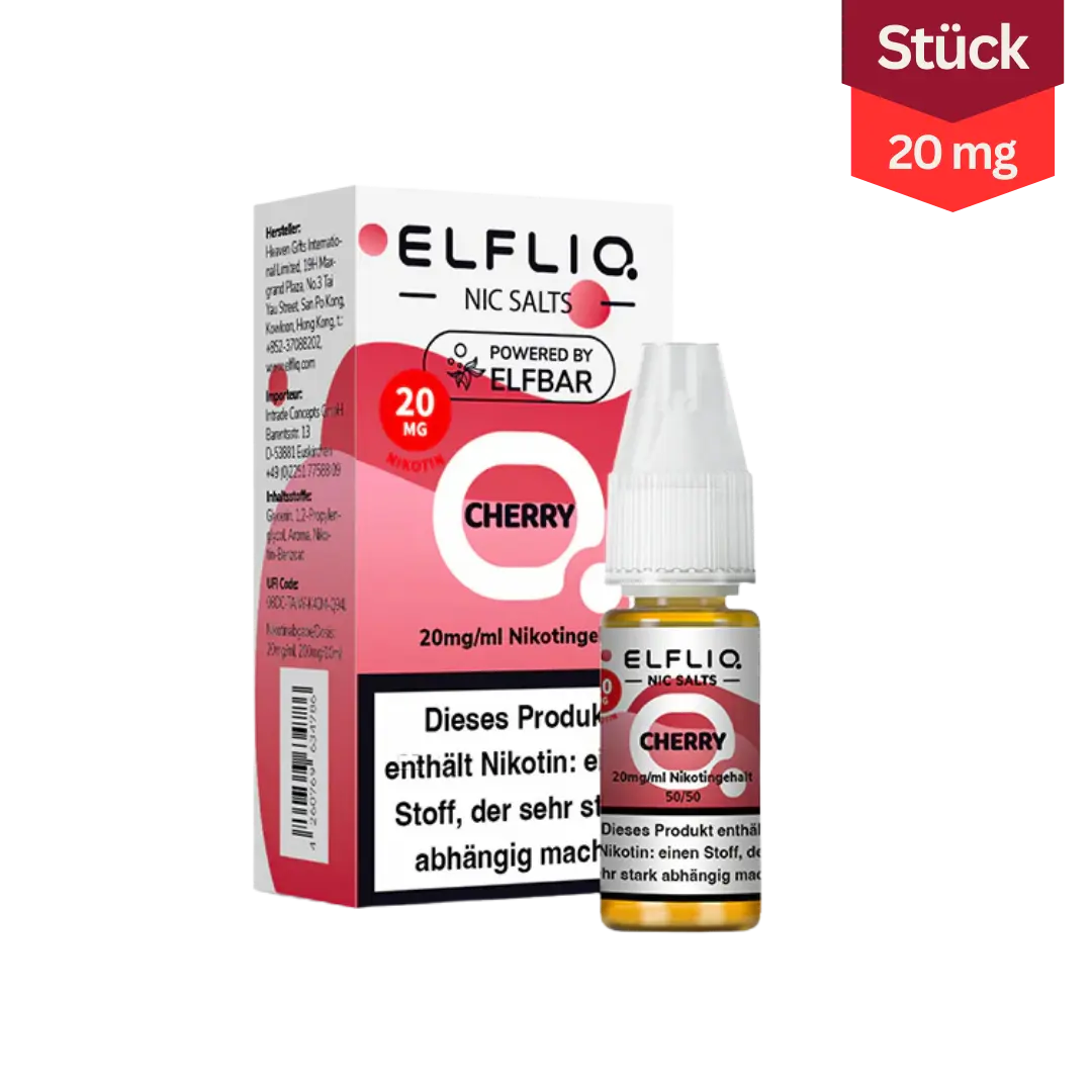 Elfliq Vape Liquid Cherry