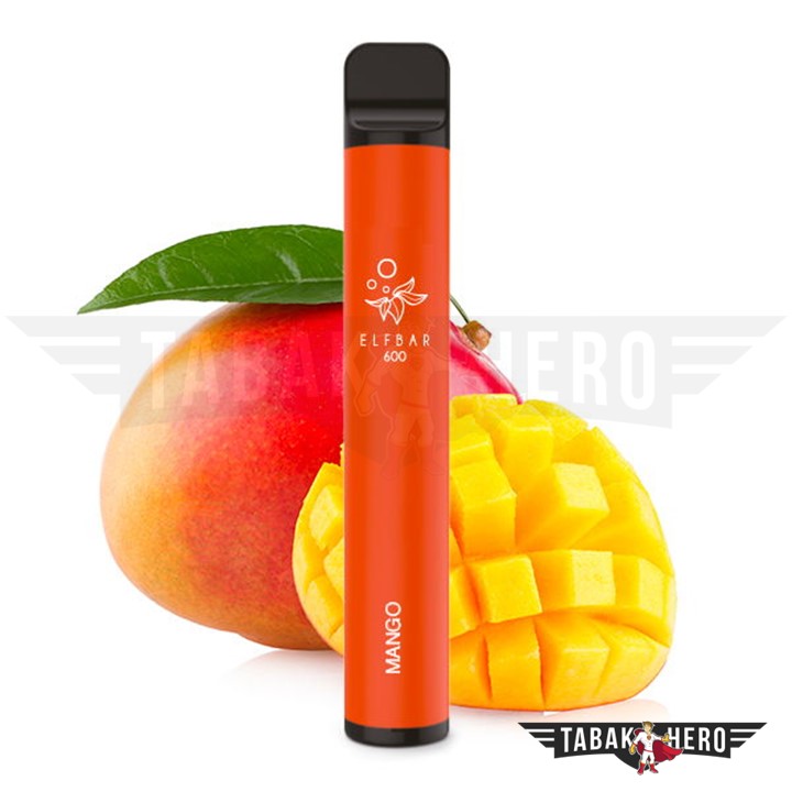 Elfbar Mango Ice 0mg 600 Züge Vape Einweg E-Zigarette