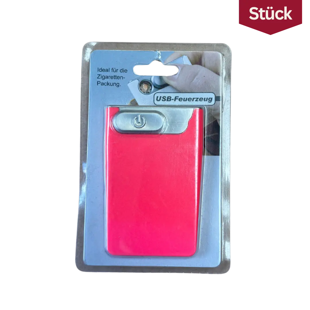 USB Feuerzeug Rosa