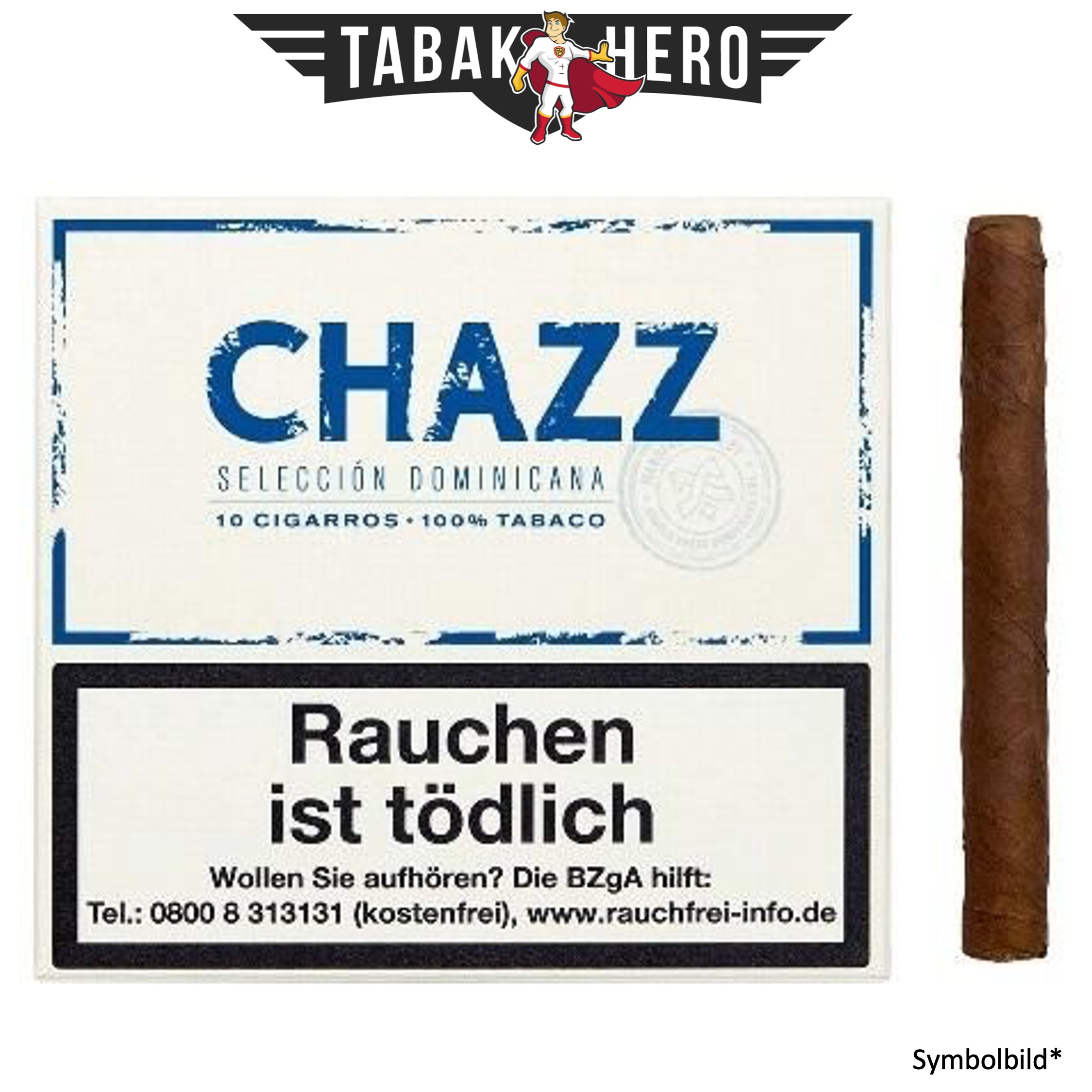 CHAZZ Cigarros 792 10er (5x10 Zigarillos)