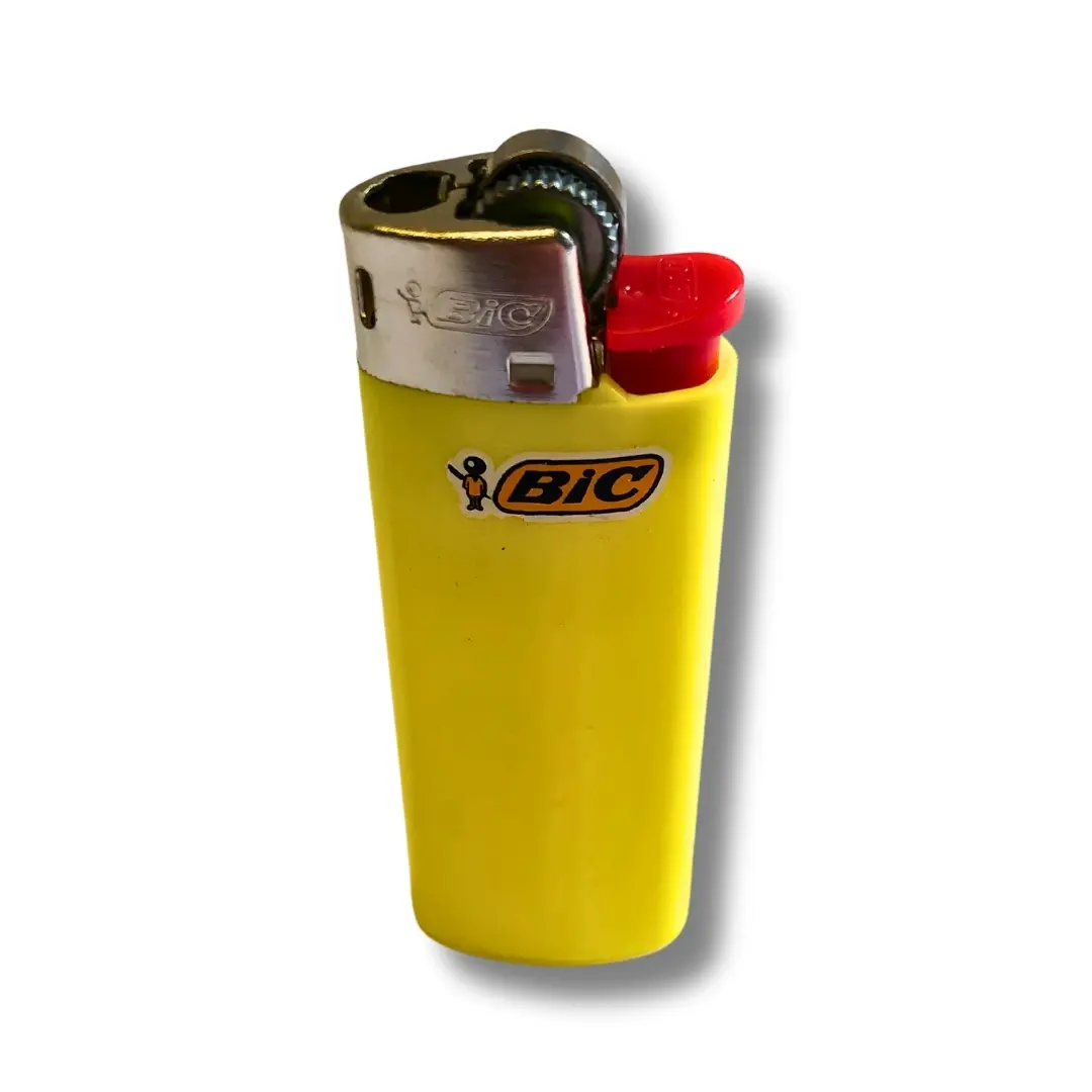 BIC Feuerzeug Mini J25 Reibrad Gelb