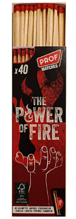 Grill und Kamin Streichholz Streichhölzer 200mm (1x40 Stück)