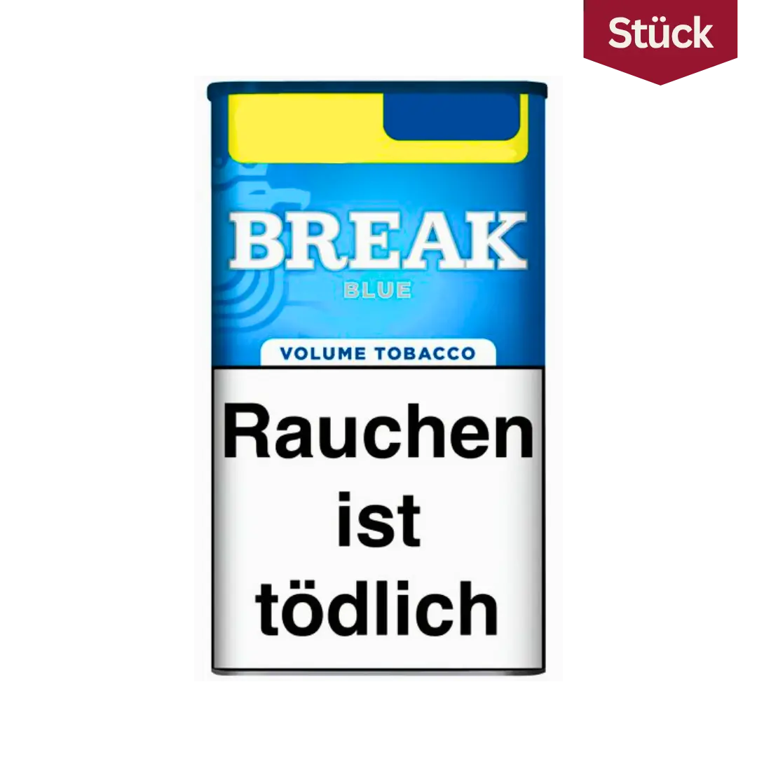 Break Blue Tabak Stopftabak Dose