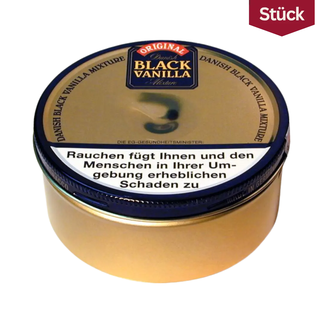Danish Black V Mixture Vanilla Tabak Pfeifentabak Dose (100g)