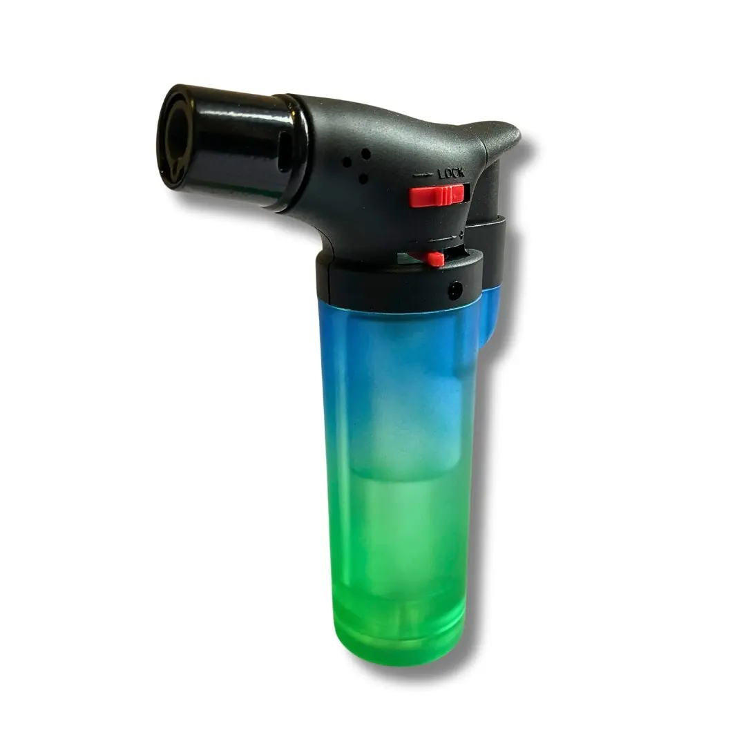 Lux Sturmfeuerzeug Jetflame Gradient Gruen Blau