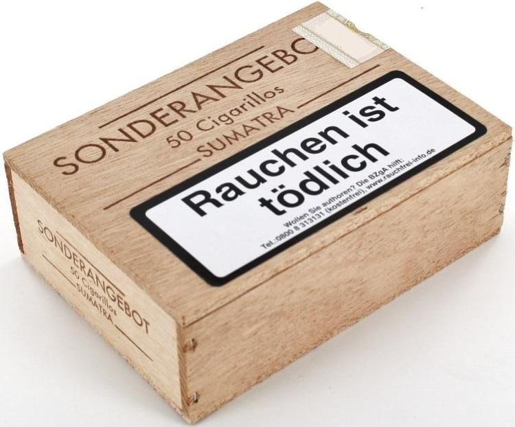 Sonderangebot Sumatra Mini Zigarillos (50 Stück)