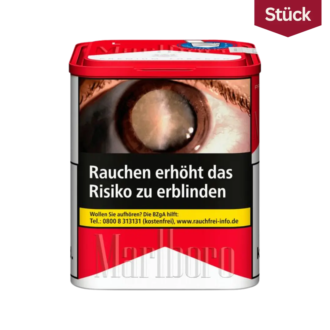 Bundle: Marlboro Red Tabak Feinschnitt Dose (4x103g)