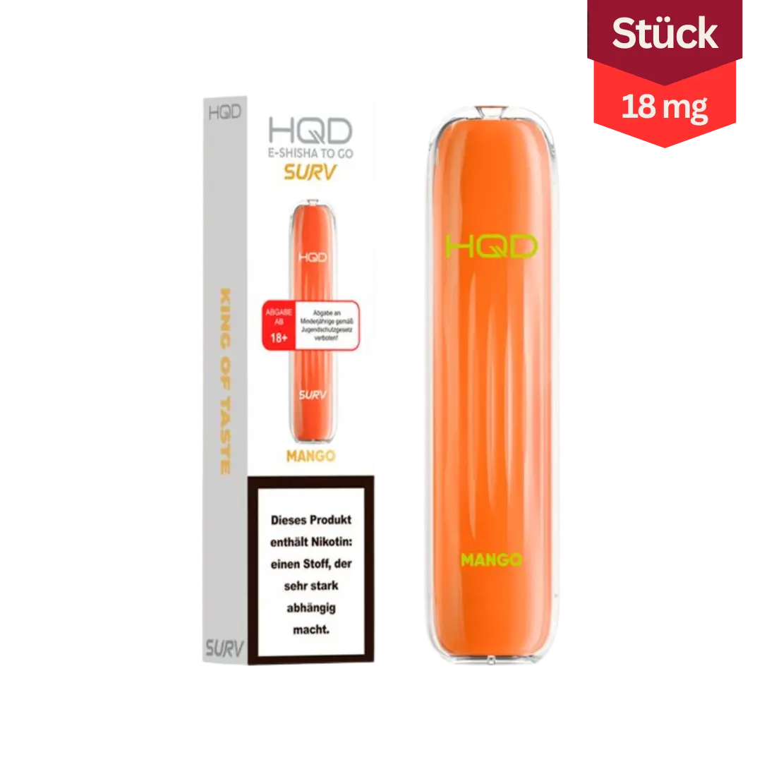 HQD Surv Vape Mango 18mg