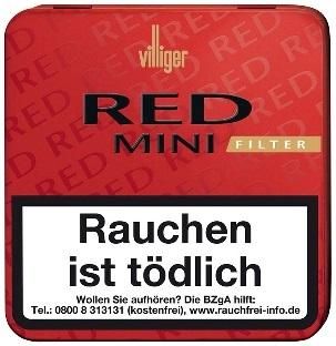 Villiger Red Mini Filter (20 Zigarillos)