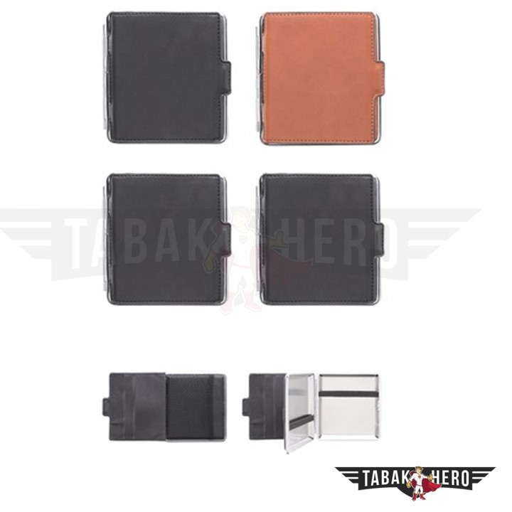Zigarettenetui - Leder mit Kartenfach