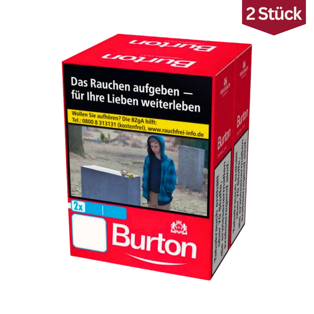 Burton Original Red Duo Pack Zigaretten