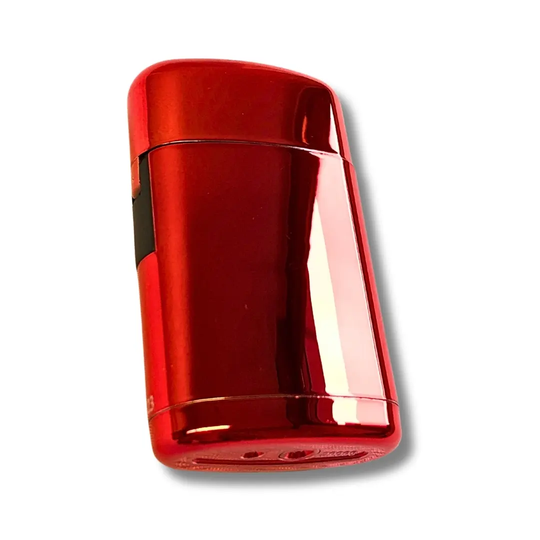 Prof Sturmfeuerzeug Jetflame Metallic Rot
