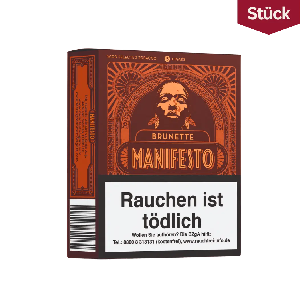 Manifesto Brunette Zigarillos (5 Stück)