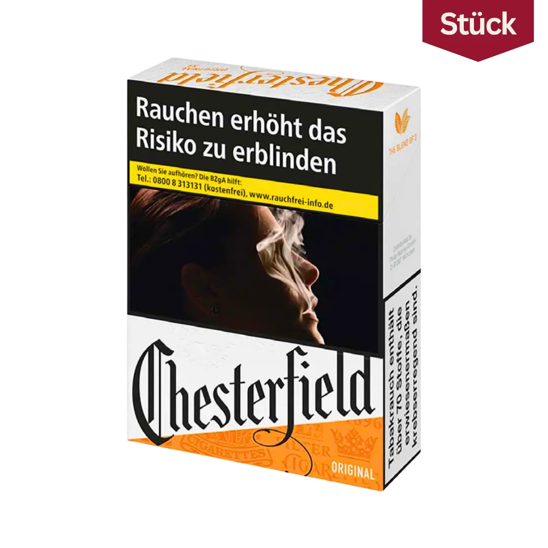 Chesterfield Original Zigaretten XL Format online kaufen