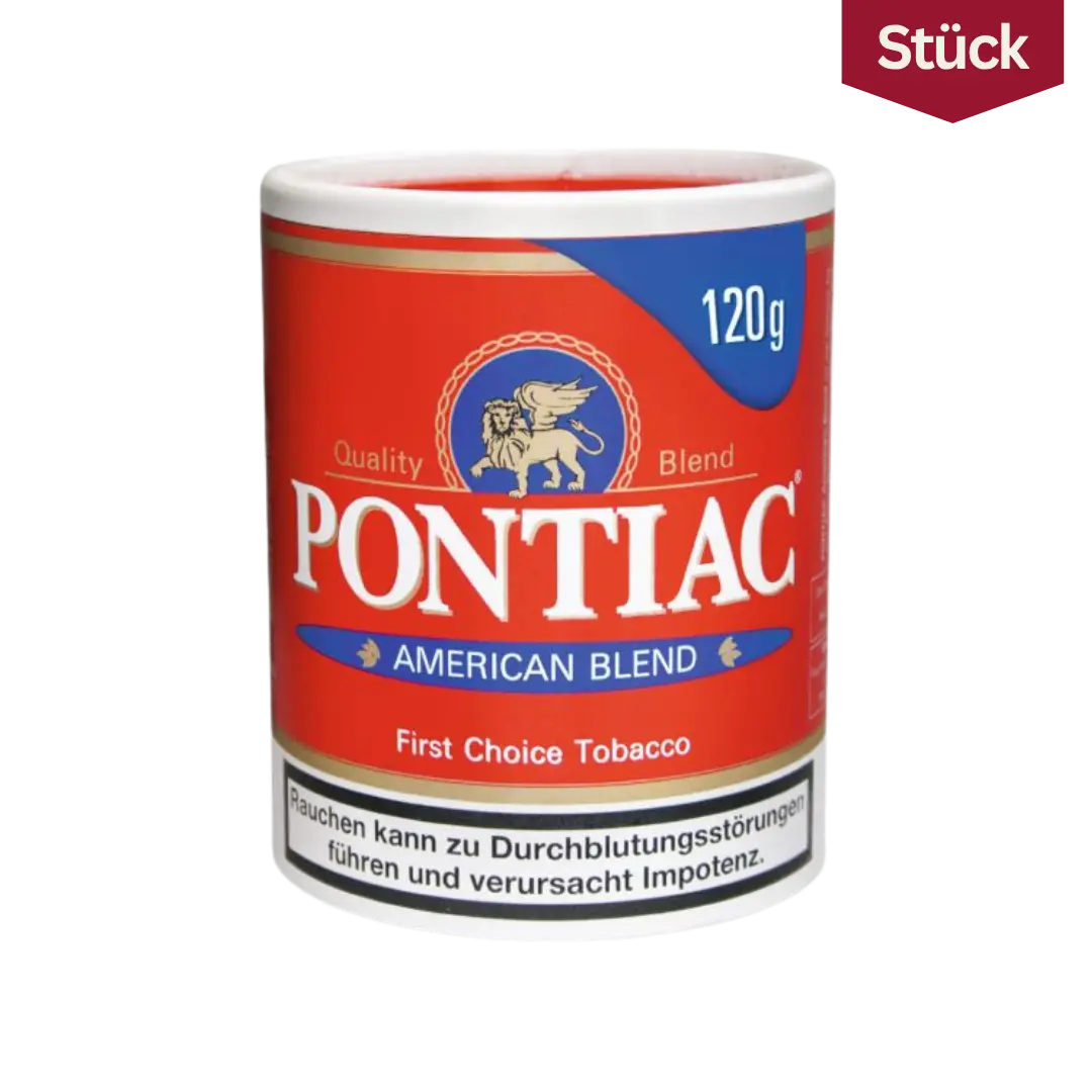 Pontiac American Blend Tabak Feinschnitt Dose (120g)