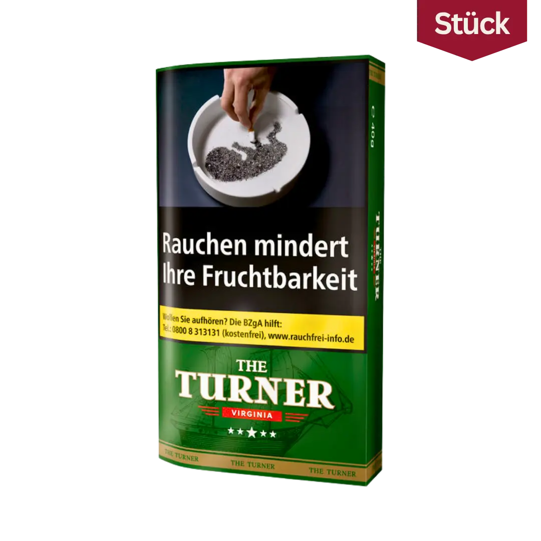 The Turner Virginia Blond Tabak Feinschnitt Pouch (40g)