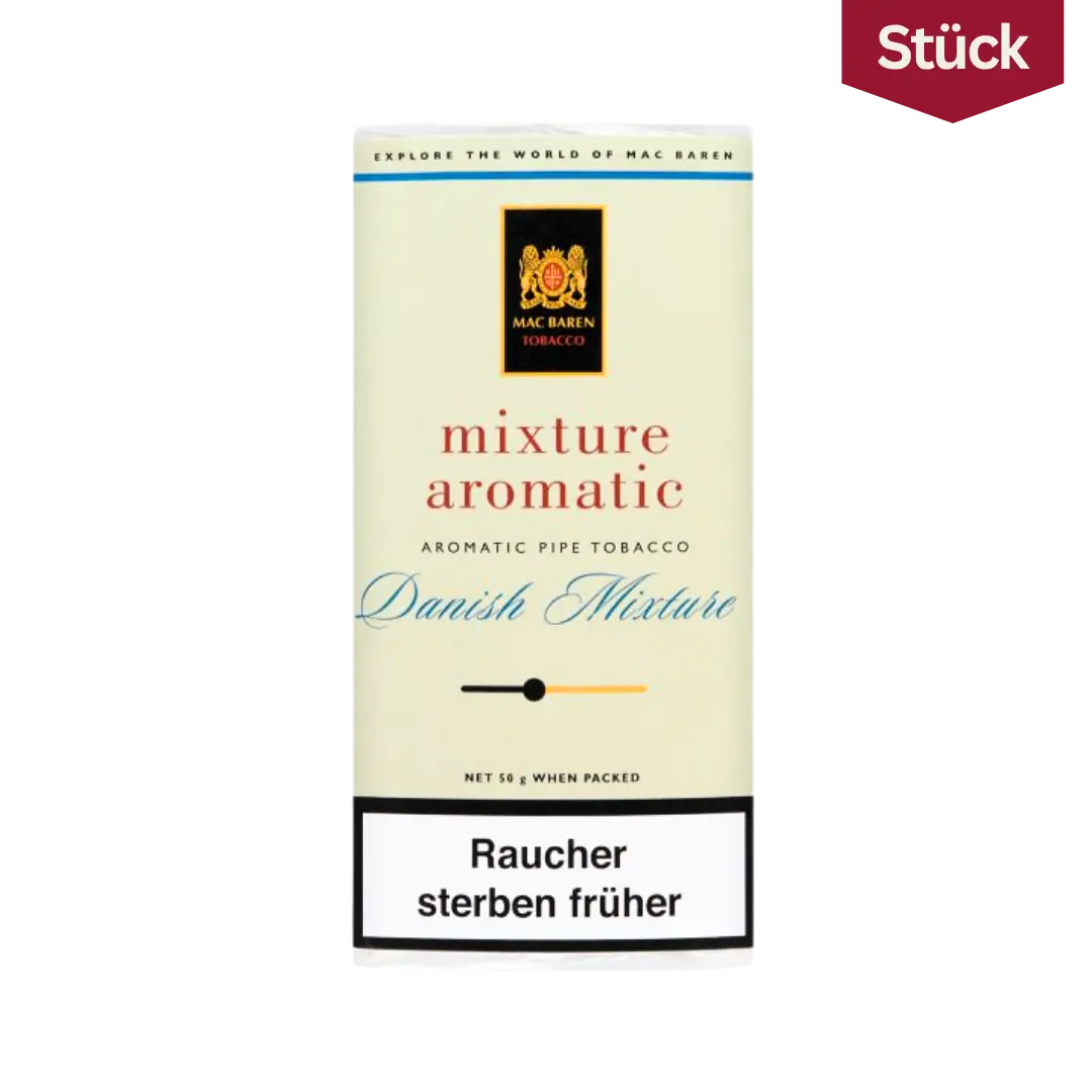 Mac Baren Danish Mixture Tabak Pfeifentabak Pouch AP (50g)