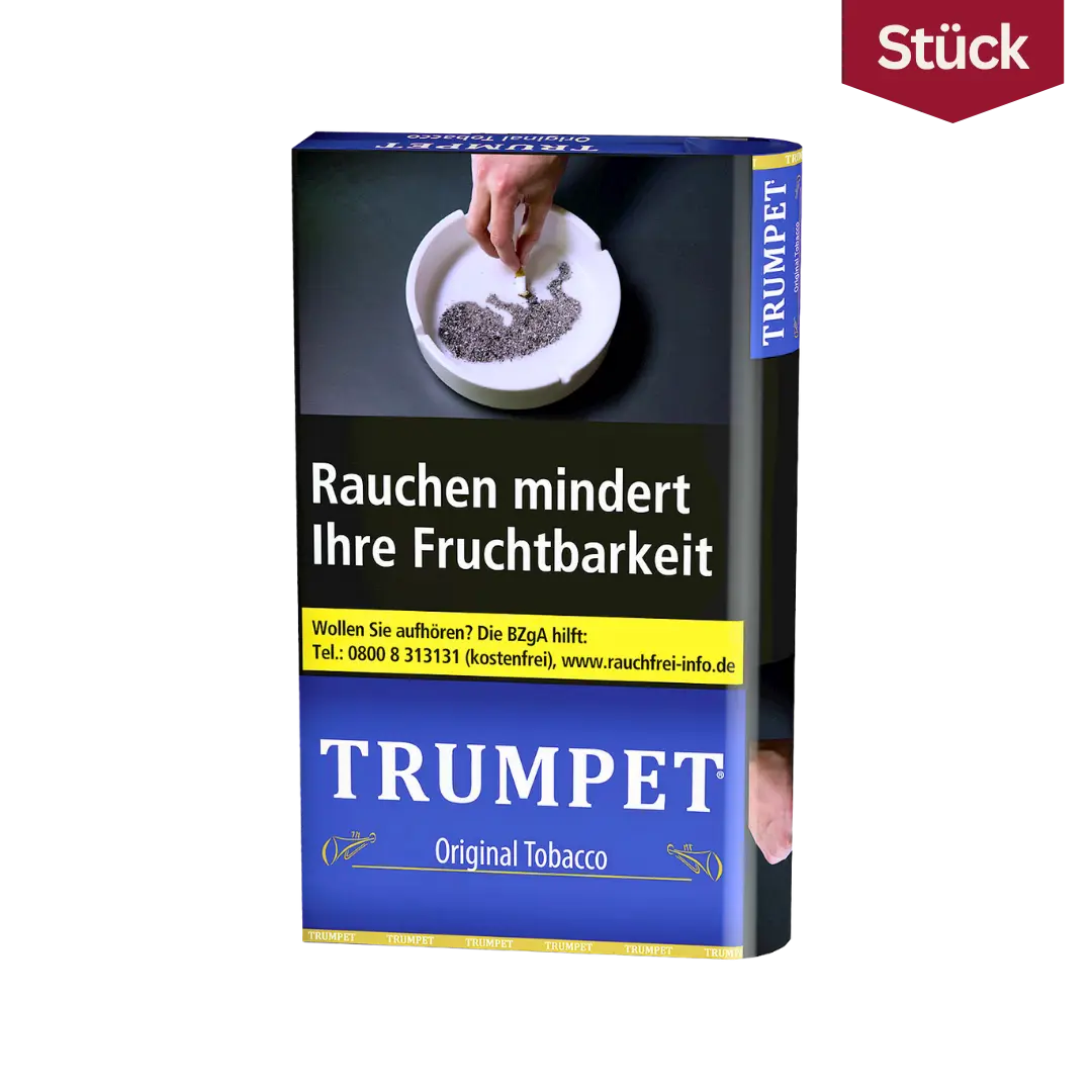 Trumpet Original Tabak Feinschnitt Pouch (38g)