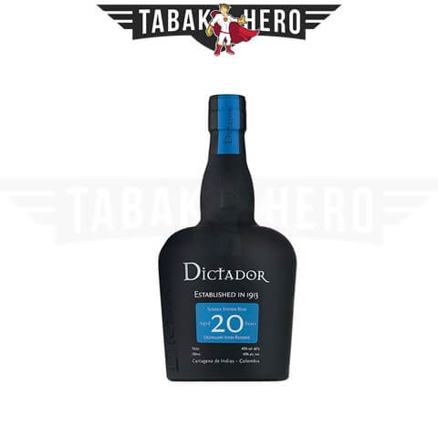 Dictador Rum 20 Jahre 40% 0,7L