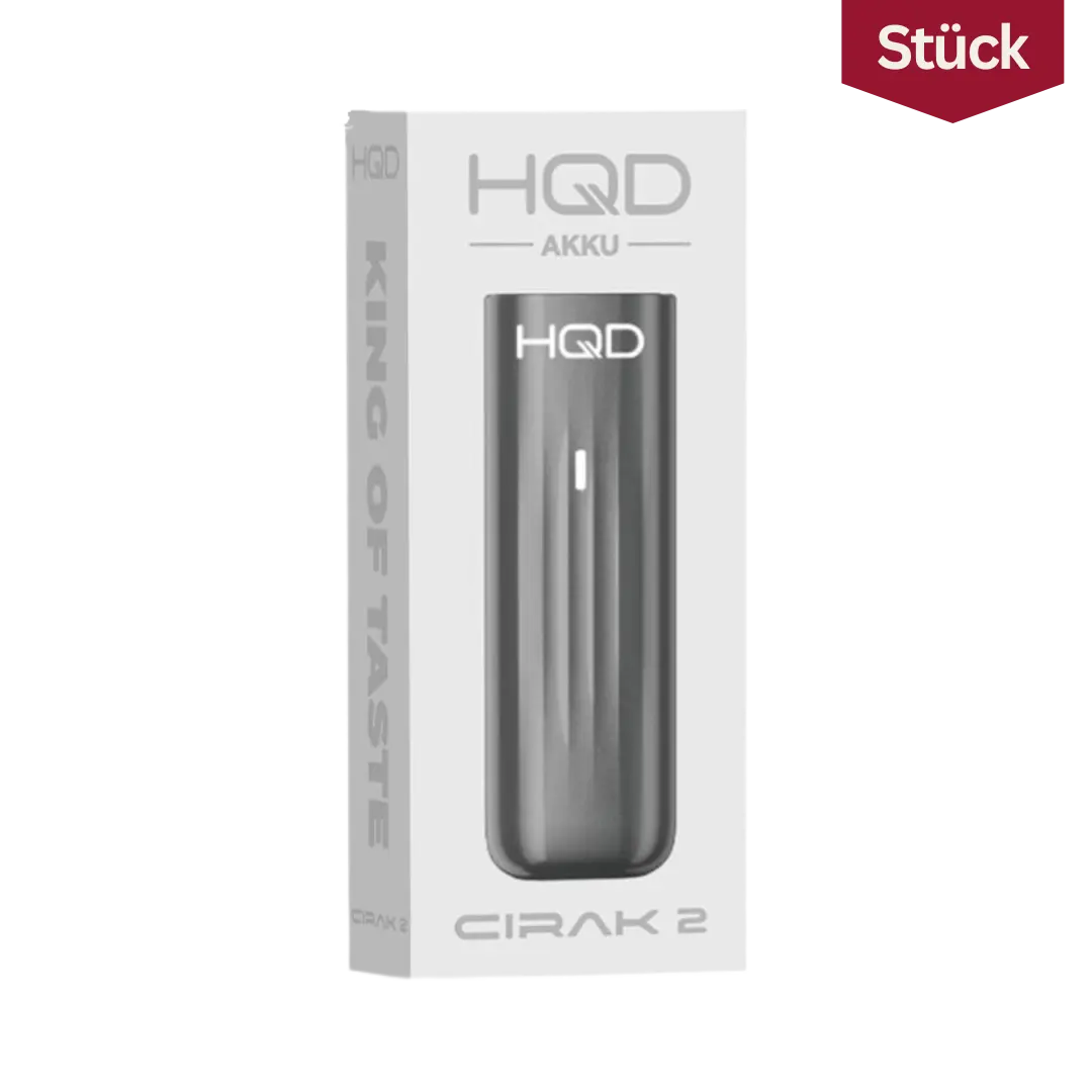 HQD Cirak 2 Akku Vape Geraet Grau