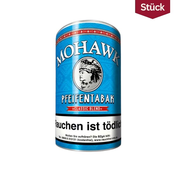 Blaue Dose Mohawk Classic Blend Pfeifentabak