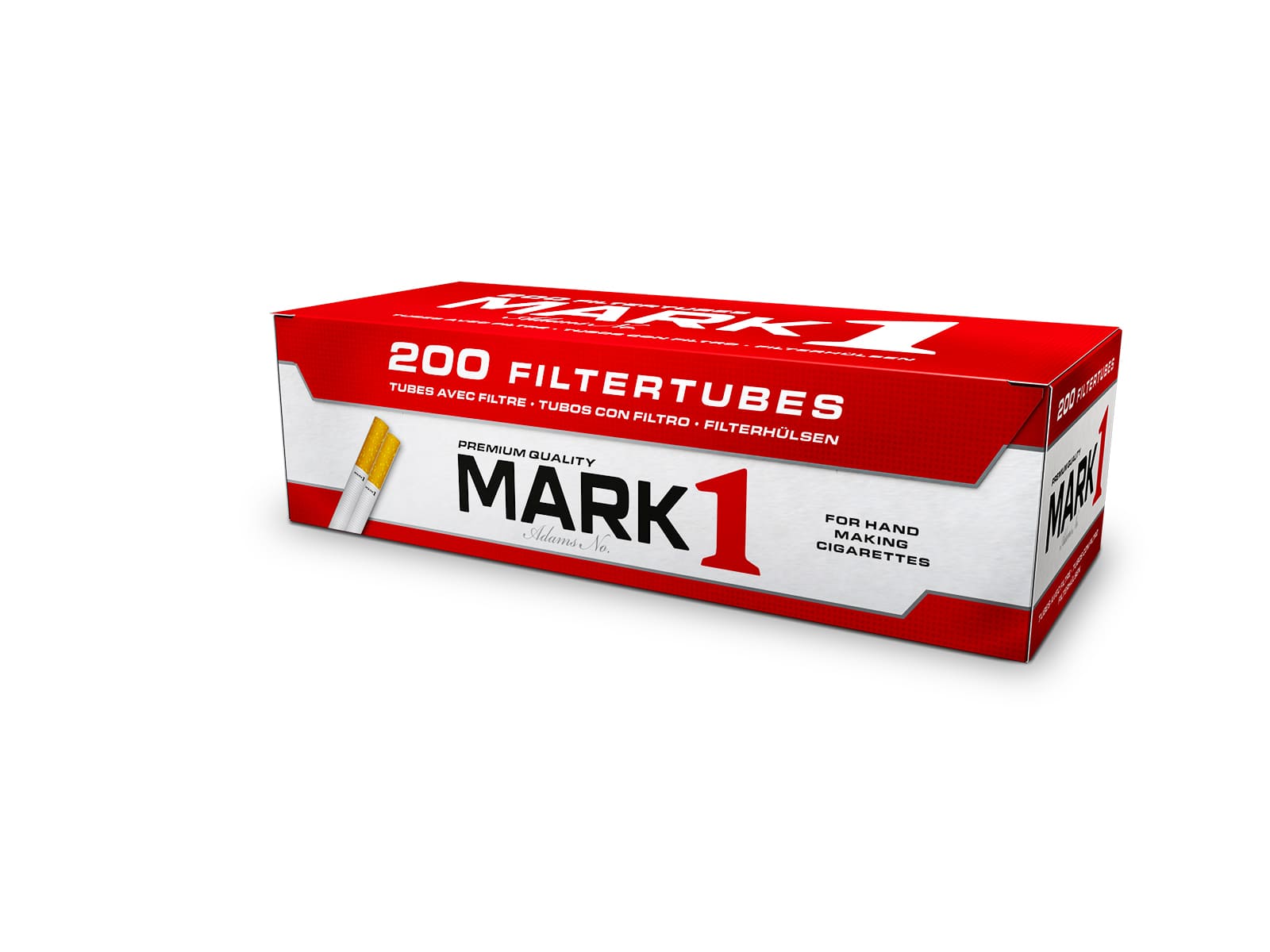 Mark 1 Filter Hülsen King Size 200 Stück