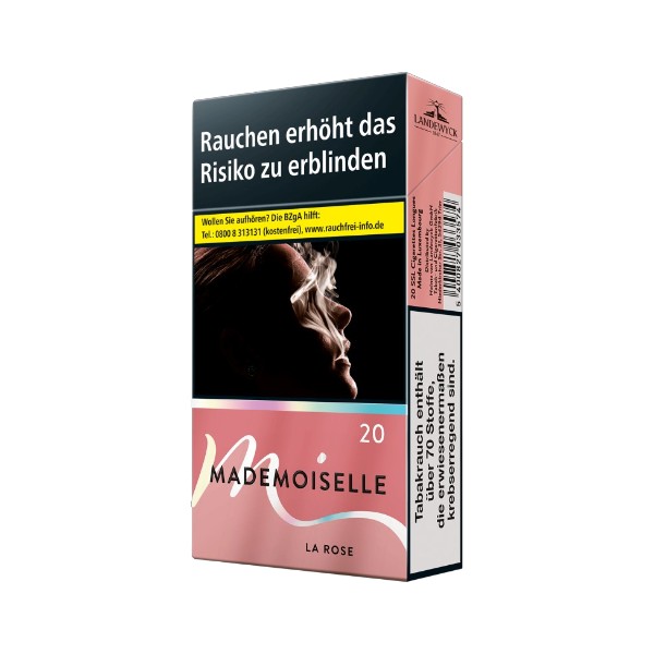 Mademoiselle La Rose Zigaretten Superslim Schachtel online kaufen