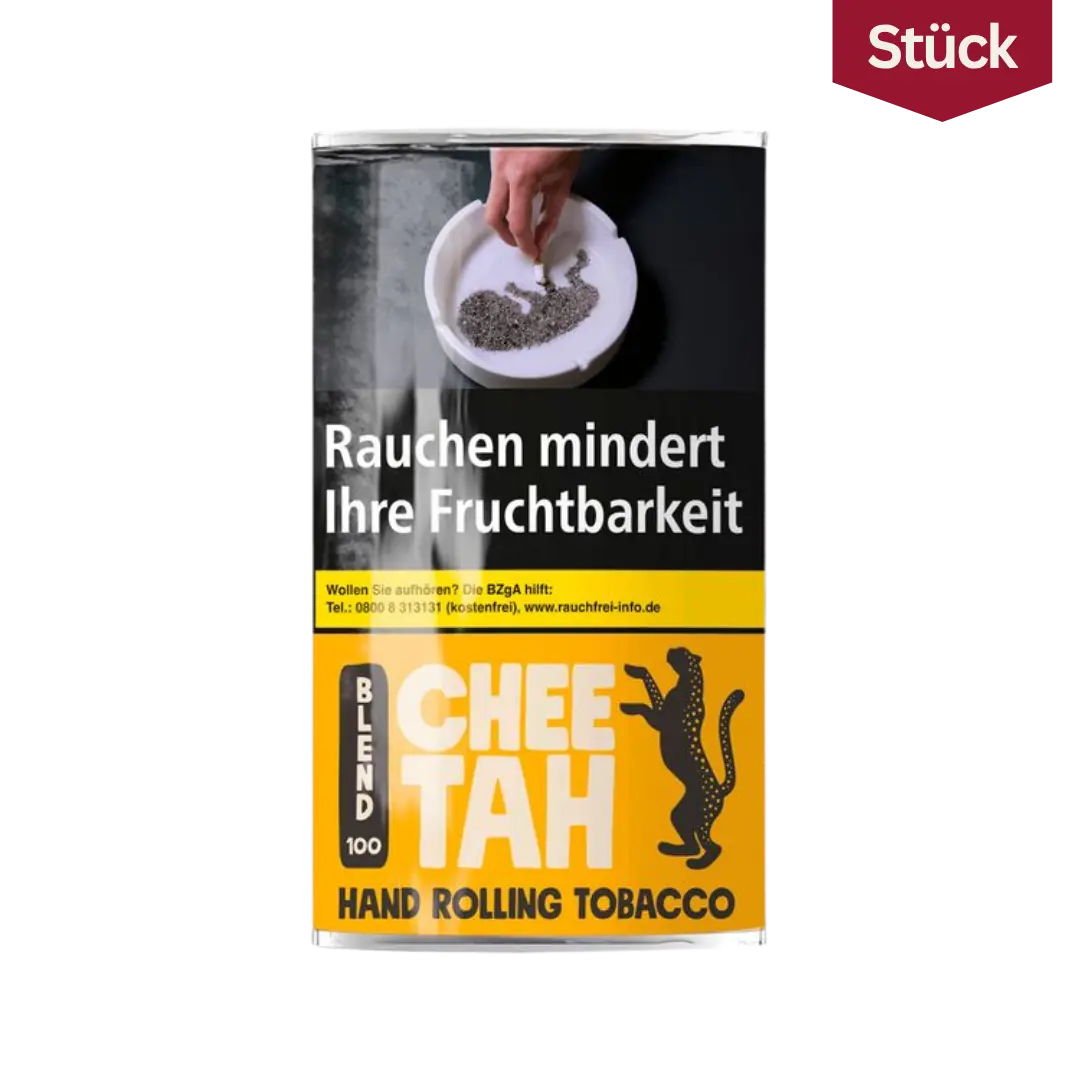 Chee Tah Blend 100 Yellow Tabak Feinschnitt Pouch