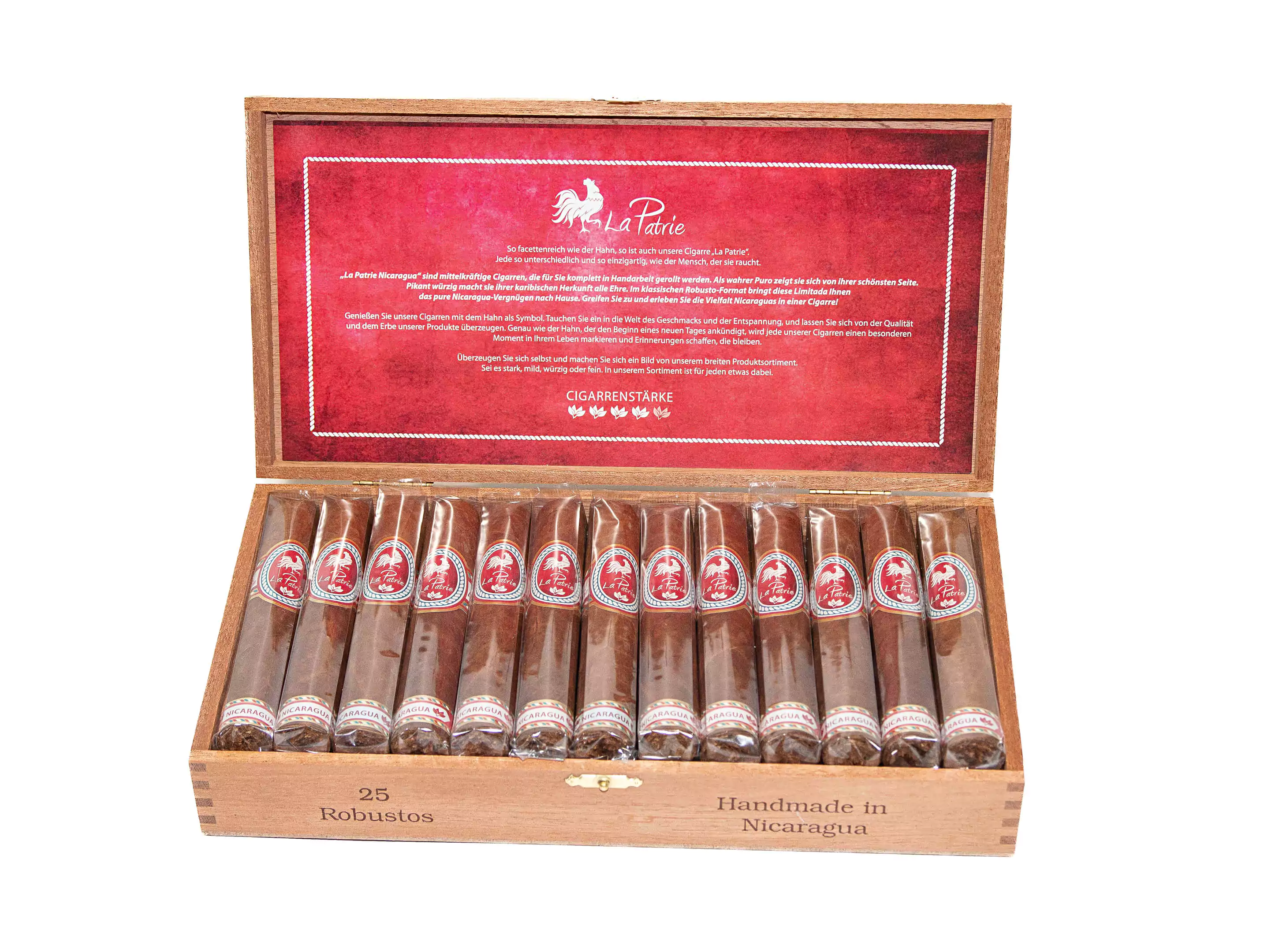 La Patrie Nicaragua Zigarren (25 Stück)