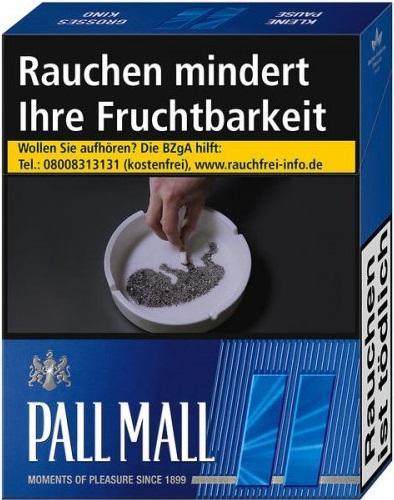 Pall Mall Blue Zigaretten (20 Stück)