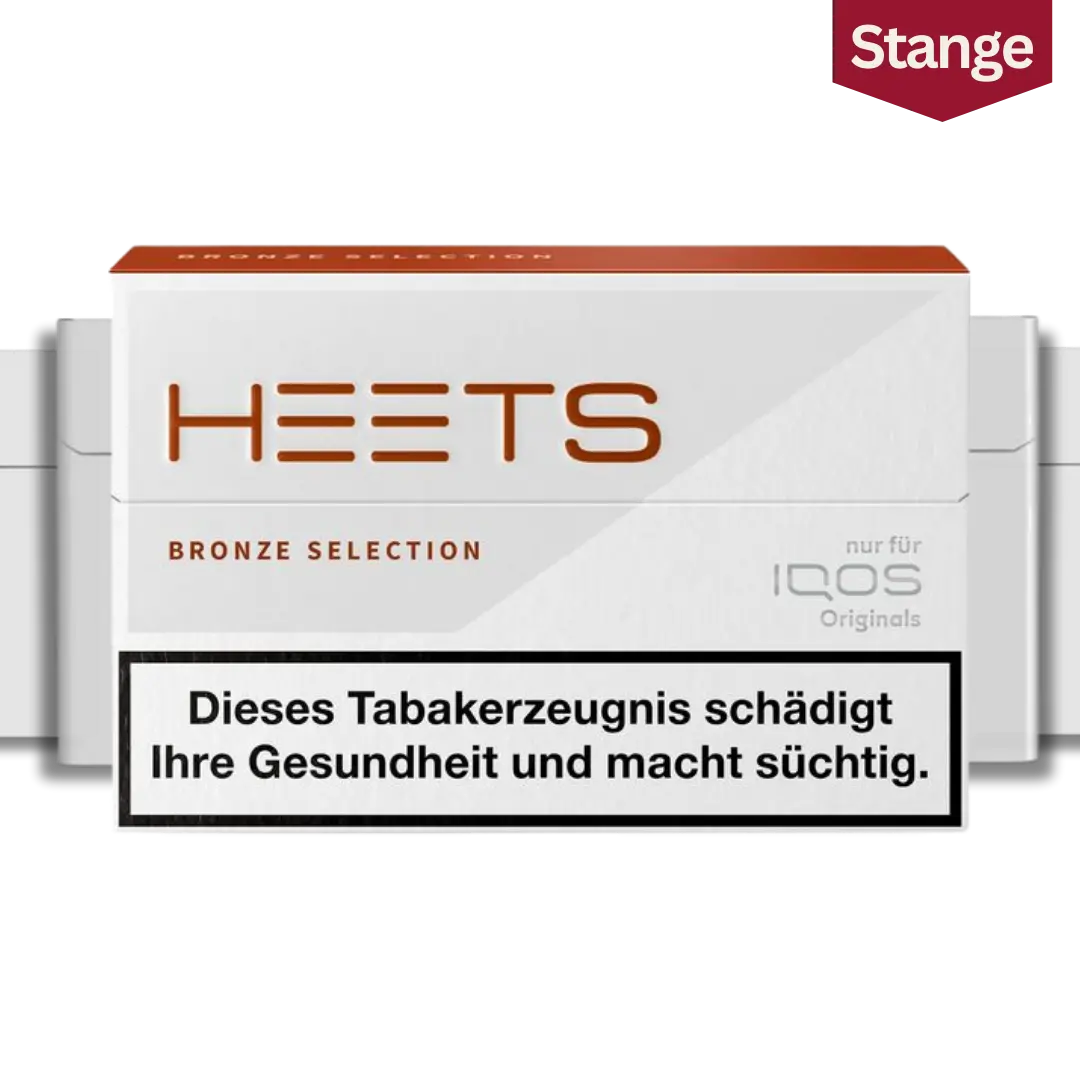 IQOS Heets Tabaksticks Bronze Selection Stange