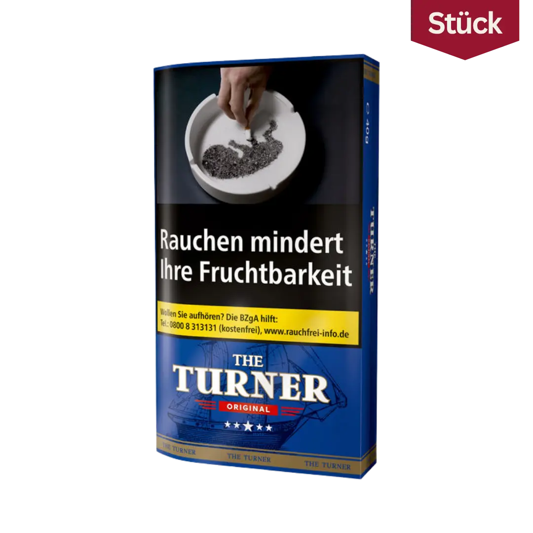 The Turner Original Feinschnitt Tabak Pouch (40g) The Turner Original Feinschnitt Tabak Pouch (40g)