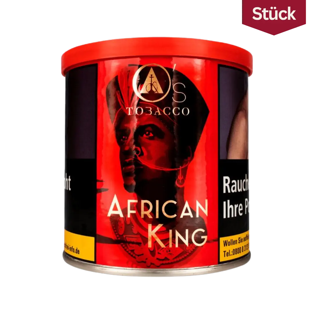 Os African King Shisha Tabak Dose (200g)