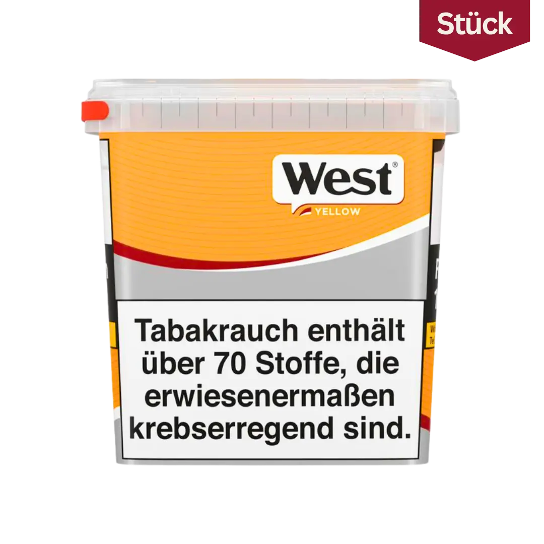 Bundle: West Yellow Tabak Volumentabak Eimer (3x235g)