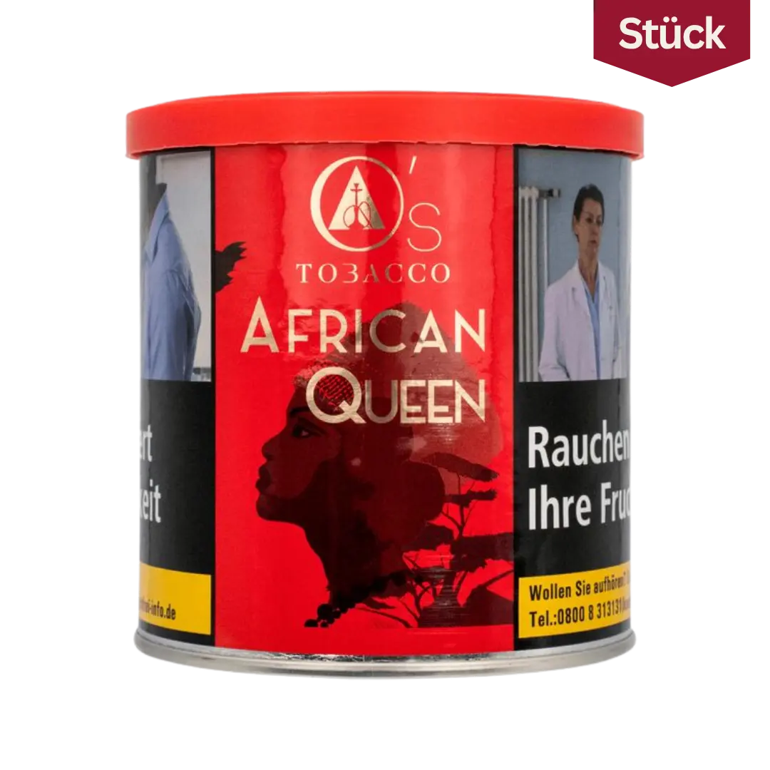 Os African Queen Shisha Tabak Dose (200g)