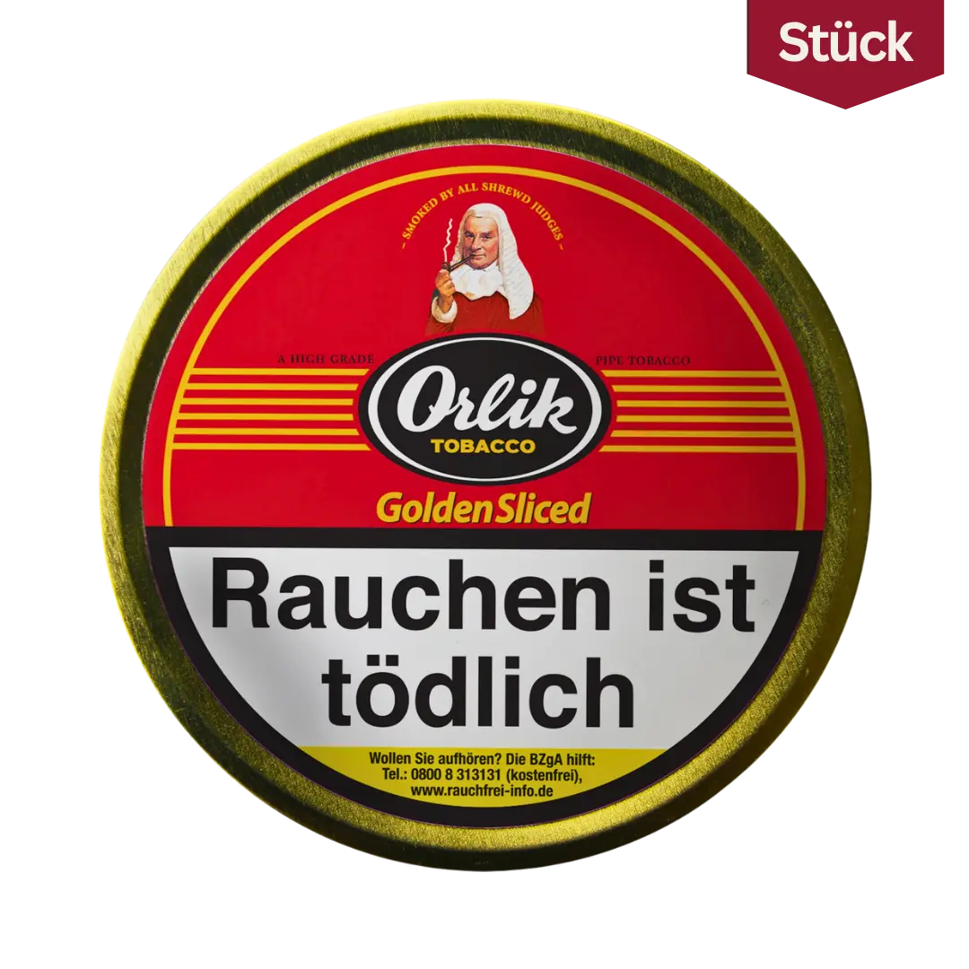 Orlik Golden Slices Tabak Pfeifentabak Dose