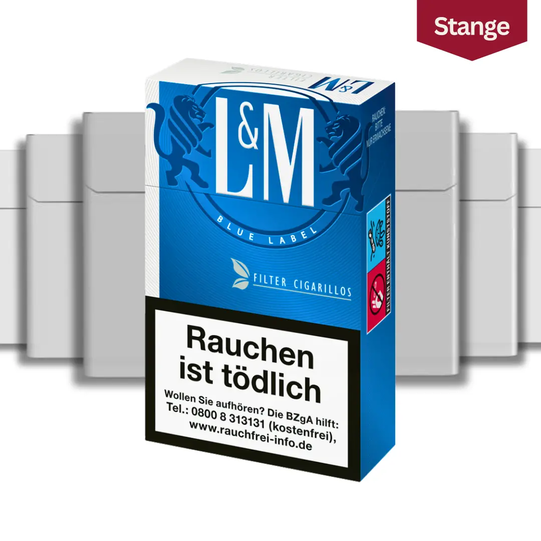 LM Blue Label Filter Zigarillos Stange