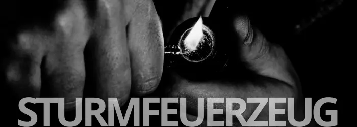 Sturmfeuerzeug Banner Mobile