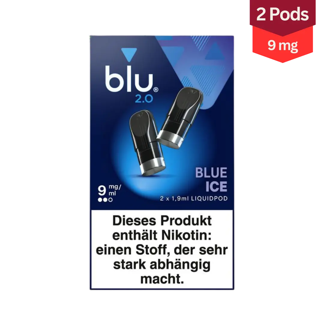 blu 2.0 Pods Vape Blue Ice 9mg