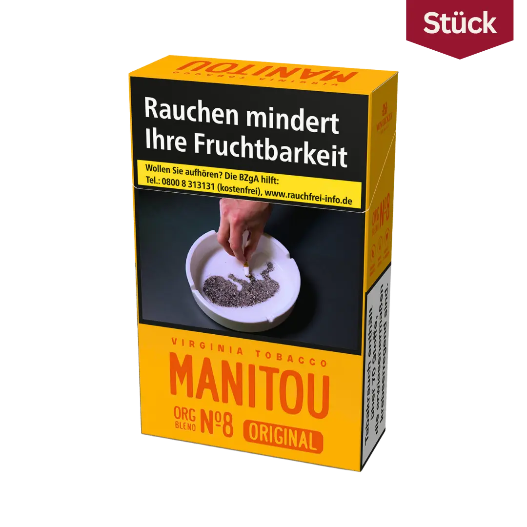 Manitou Organic Blend No. 8 Gold Zigaretten
