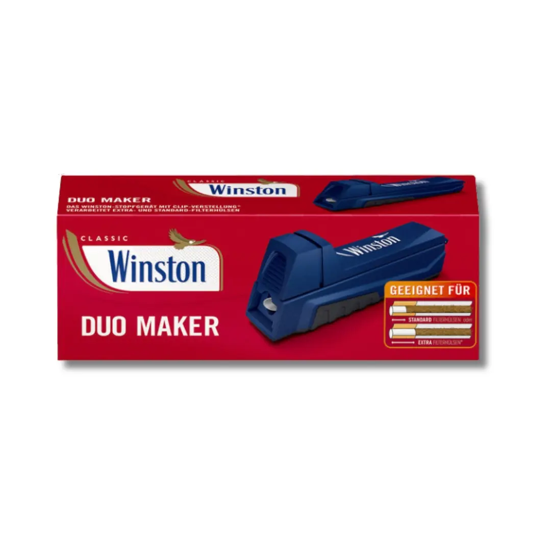 Winston Duo Maker Zigaretten Stopfmaschine Verpackung