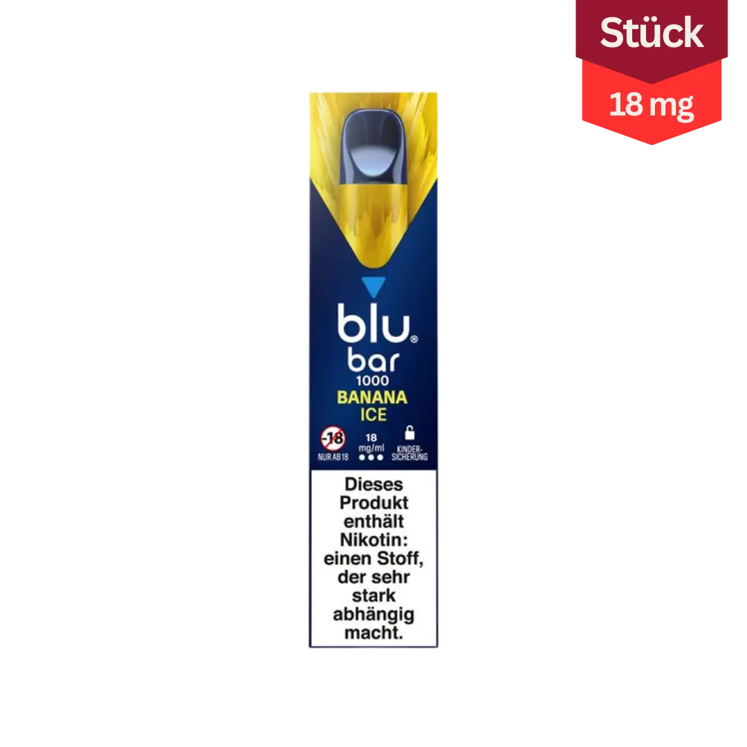 blu bar vape banana ice 18mg