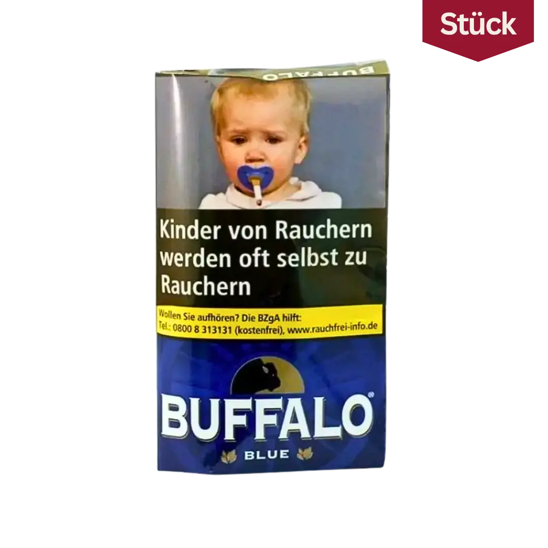 Buffalo Blue Tabak Feinschnitt Pouch Buffalo Blue Tabak Feinschnitt Pouch